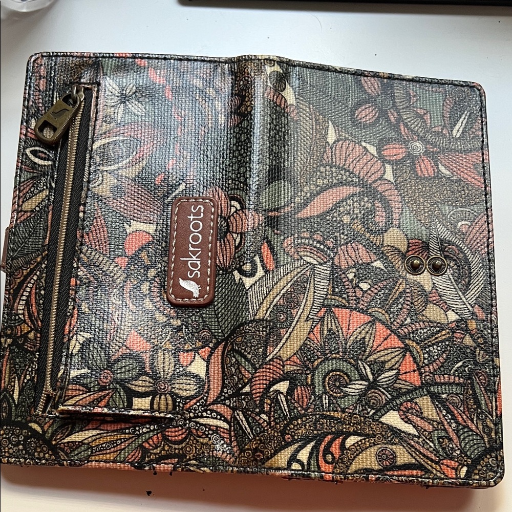 Sakroots Artistic Floral Wallet